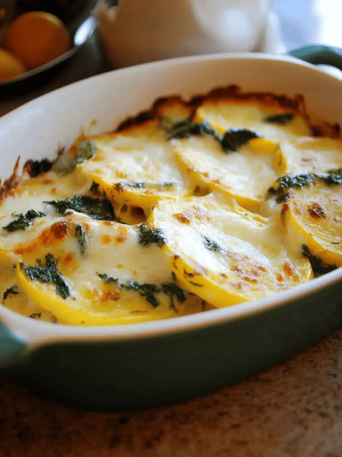 Savory Pattypan Gratin: A Creamy Summer Delight