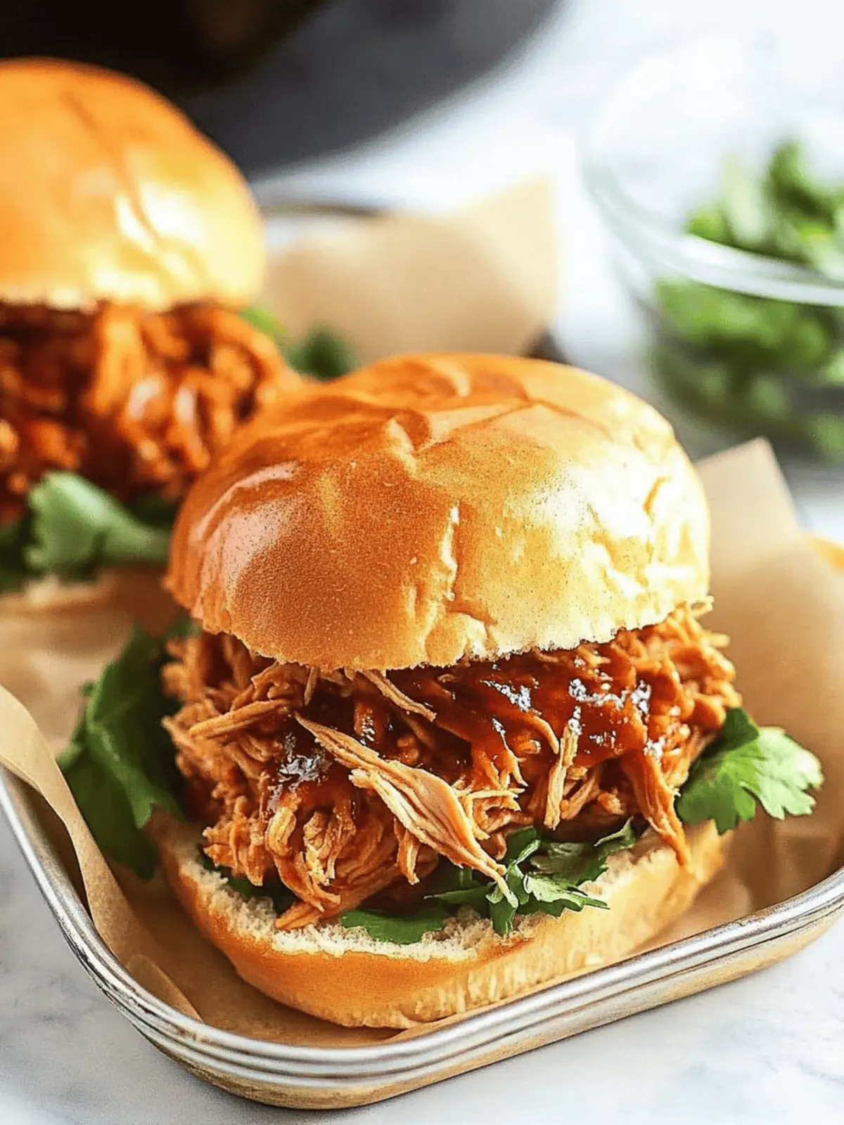 Slow Cooker Pulled Chicken