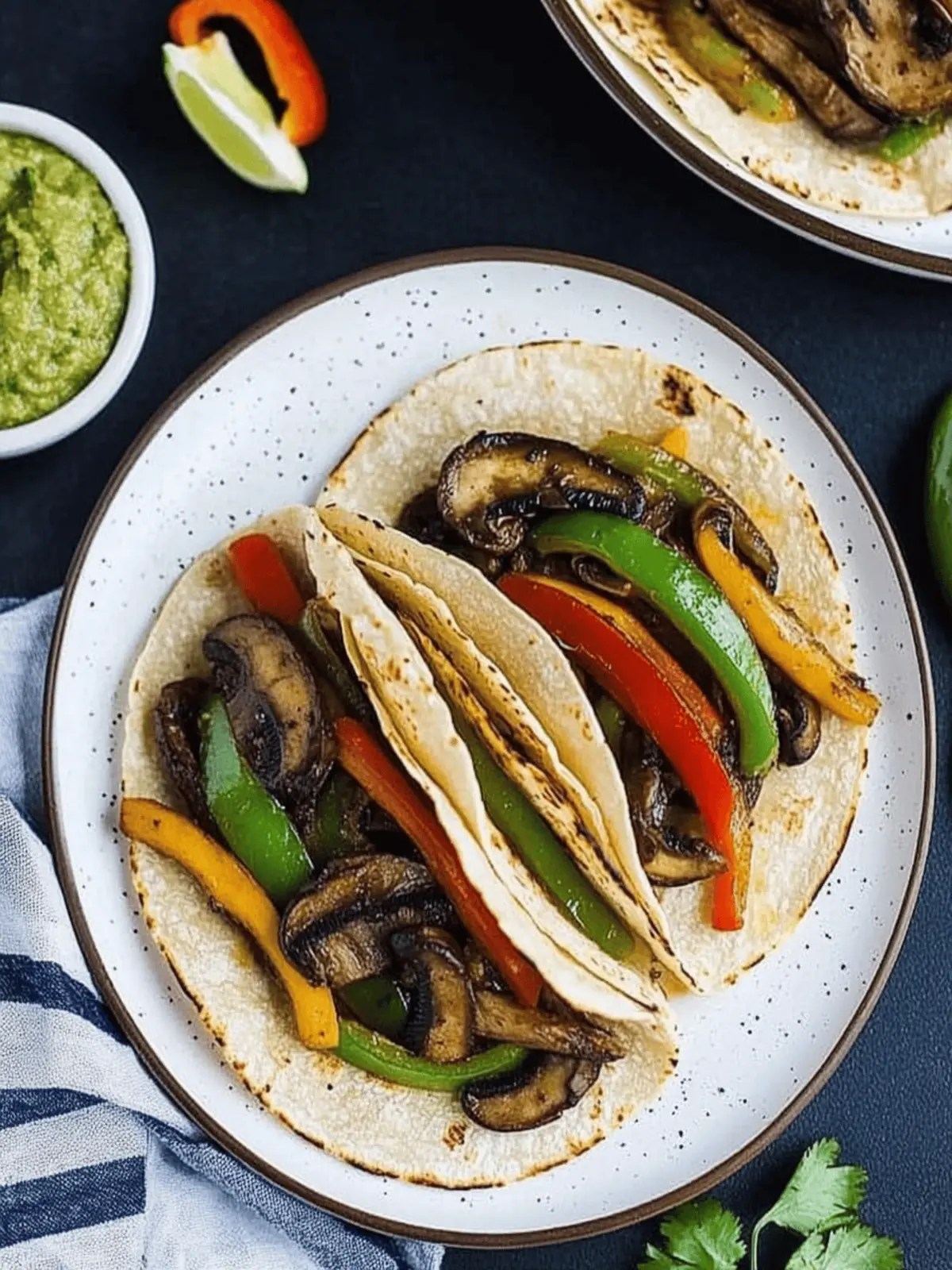 Portabella Mushroom Fajitas