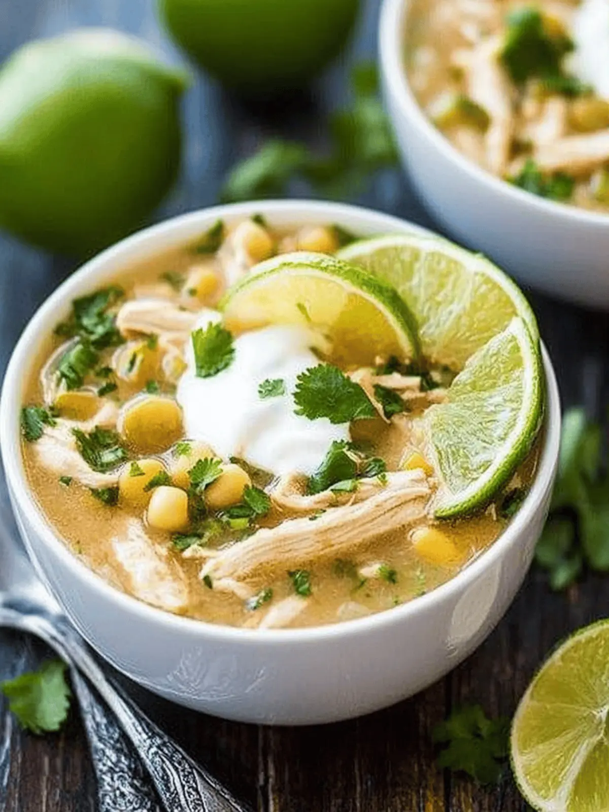 Crockpot White Chicken Chili