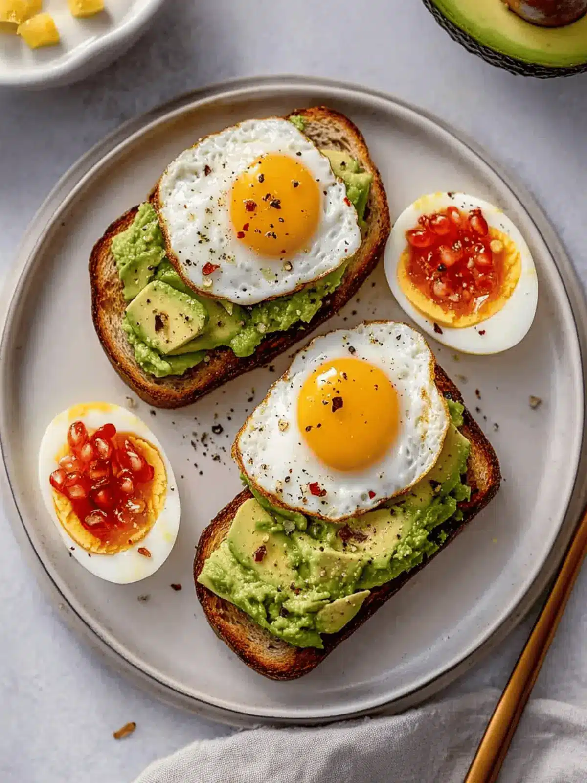 Avocado Toast with Egg