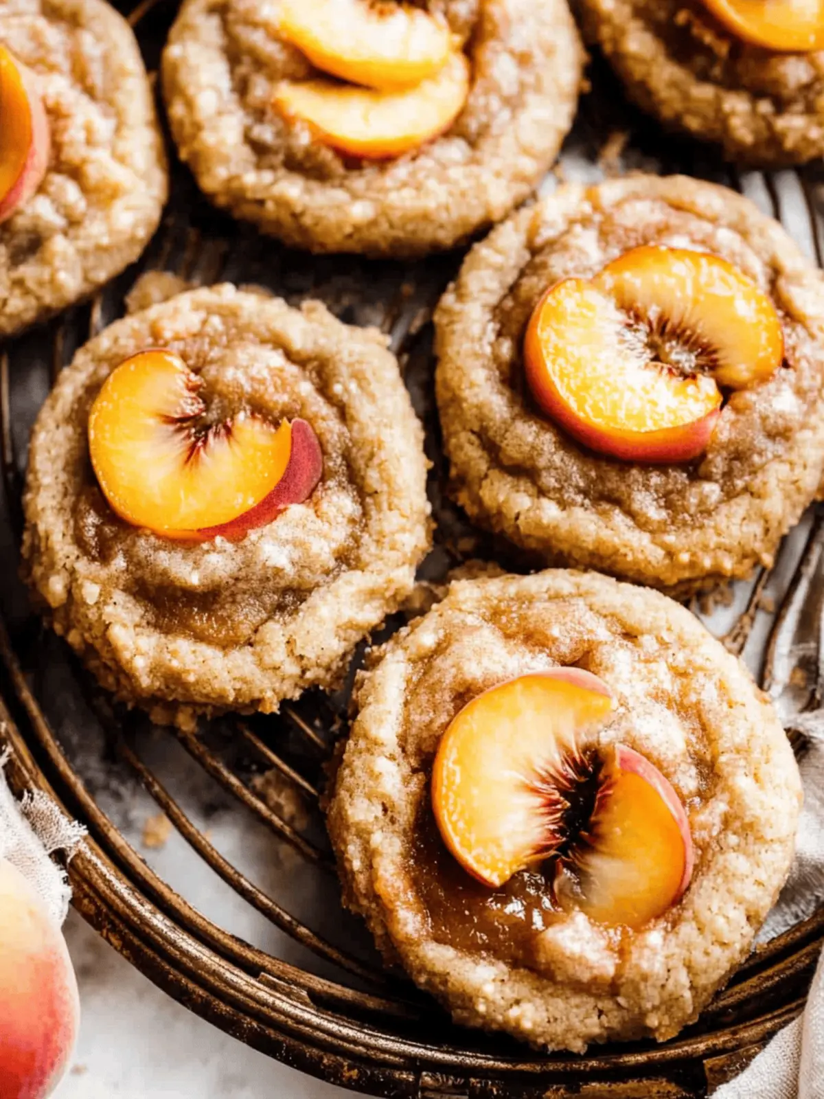 Peach Cobbler Cookies: Sweet Summertime Bliss in Every Bite