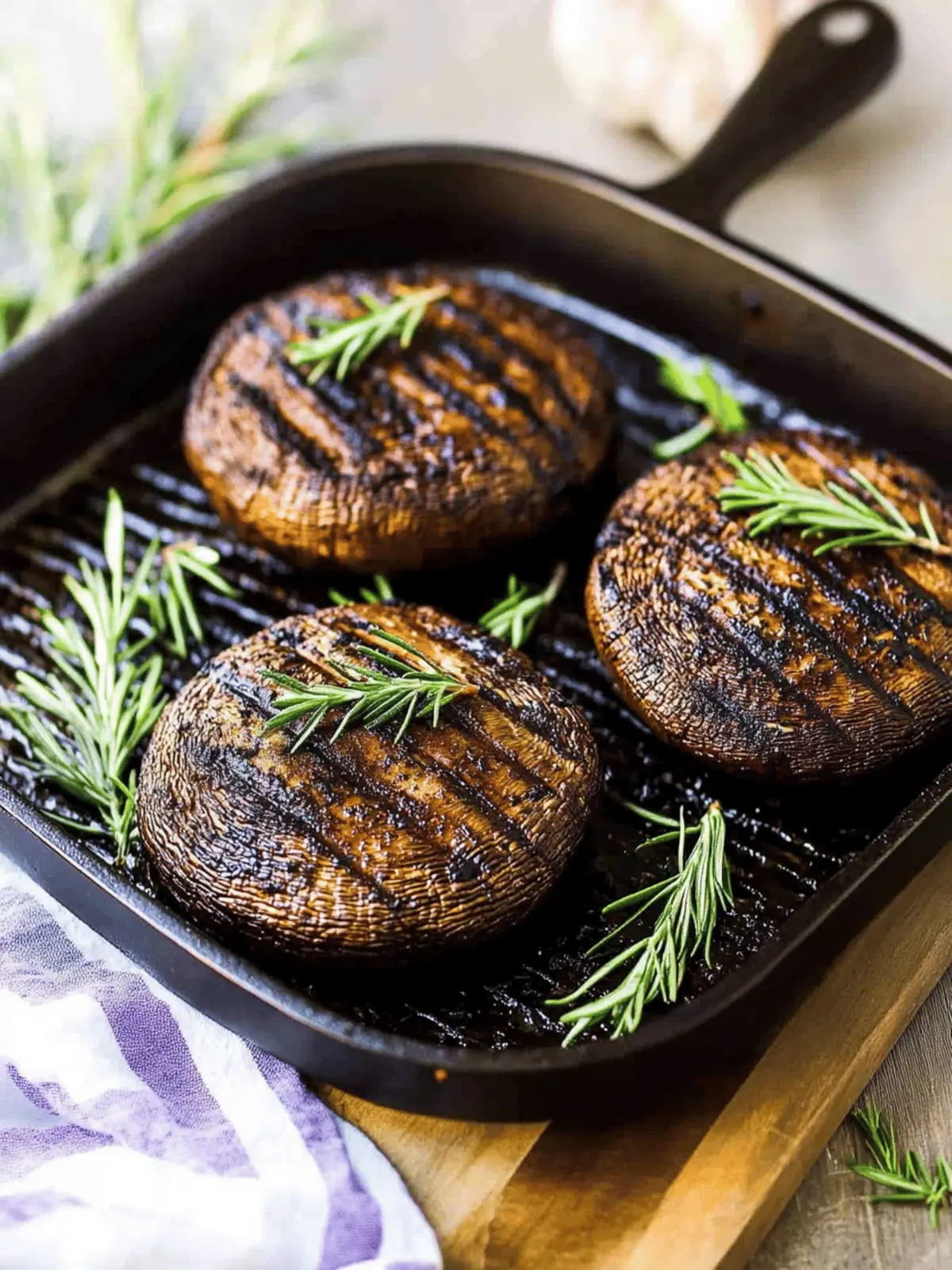 Grilled Portobello Mushrooms