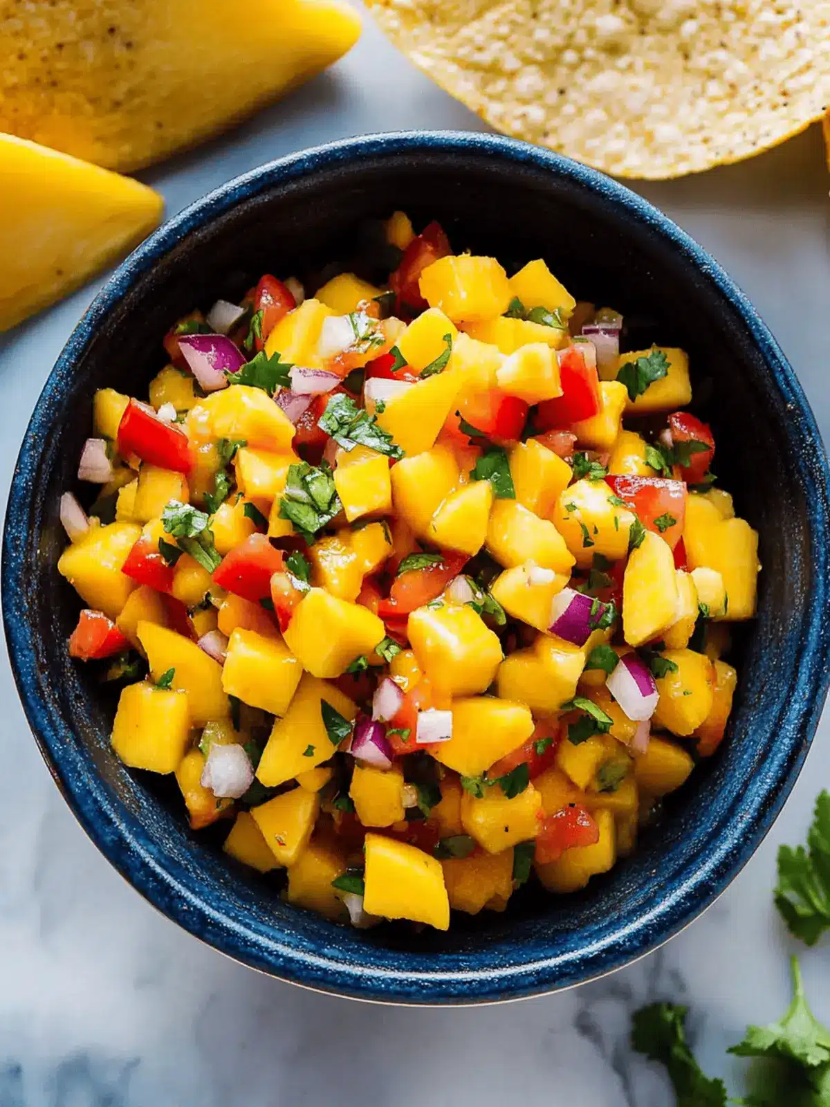 Fresh Mango Salsa Recipe - Sweet, Spicy, and So Fresh