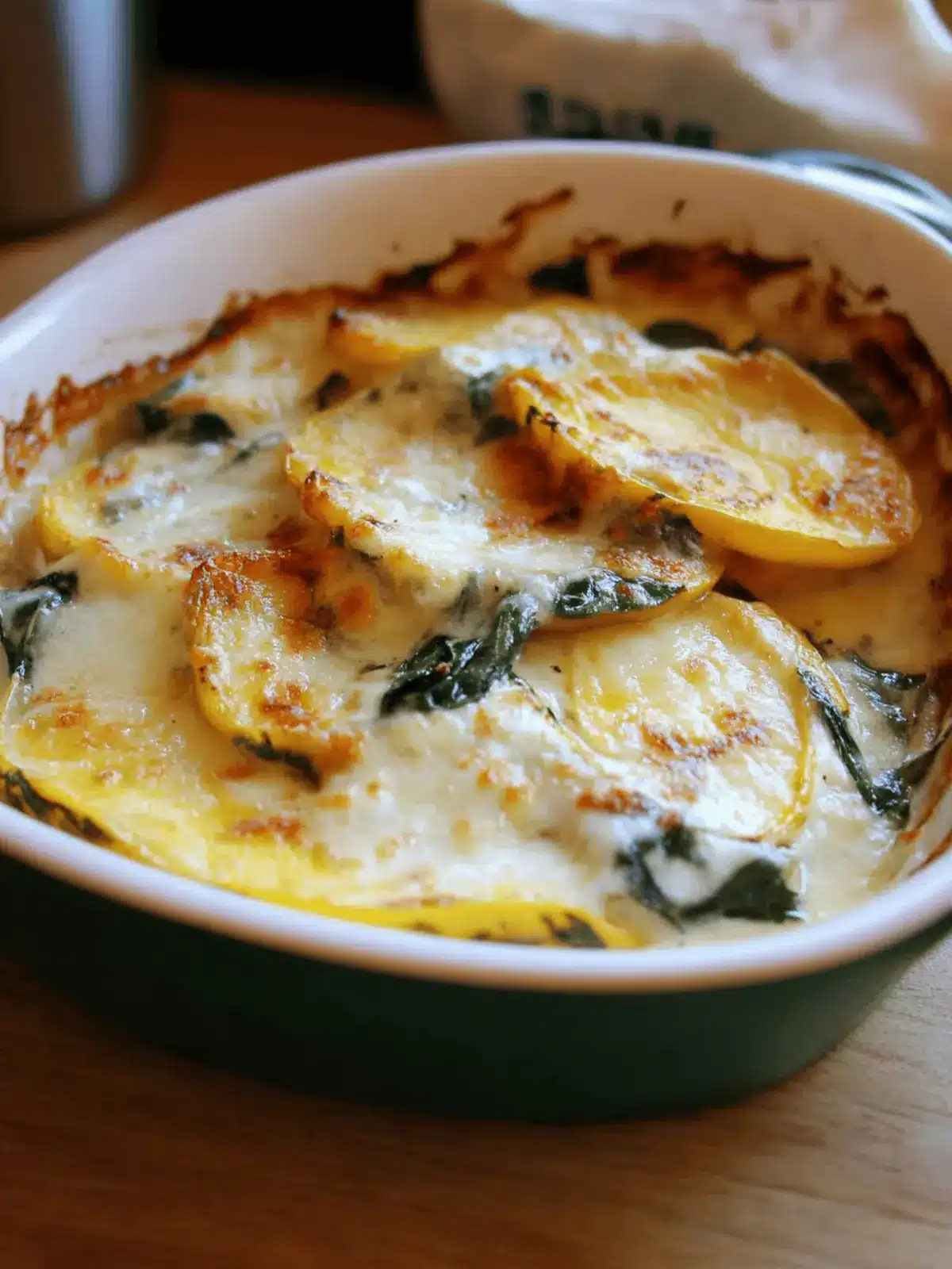 Savory Pattypan Gratin: A Creamy Summer Delight