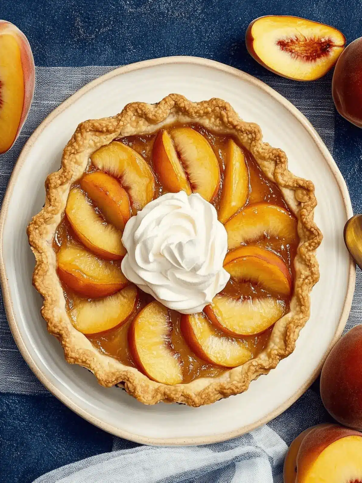 Easy Peach Tart