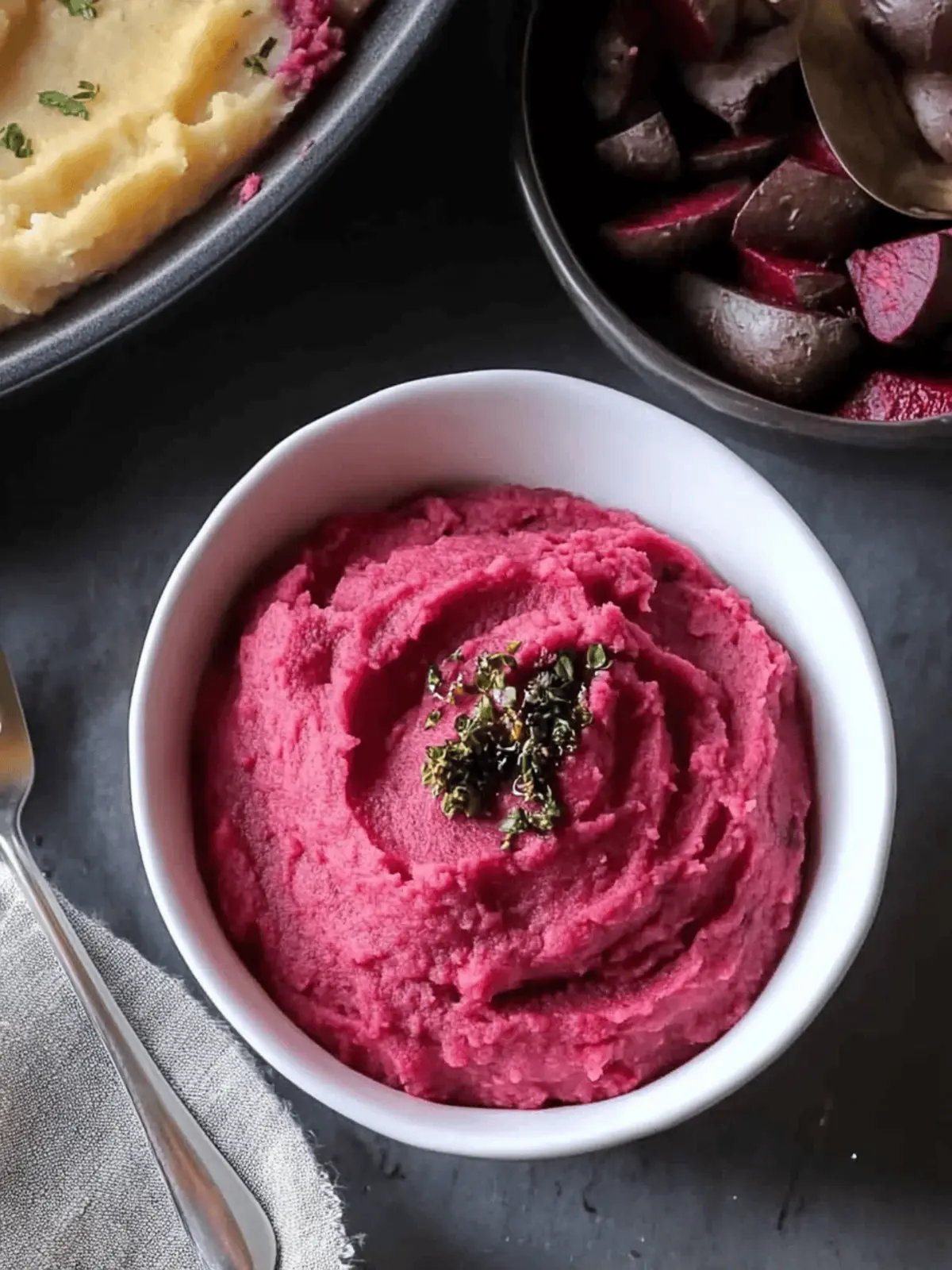 Beet Mashed Potatoes