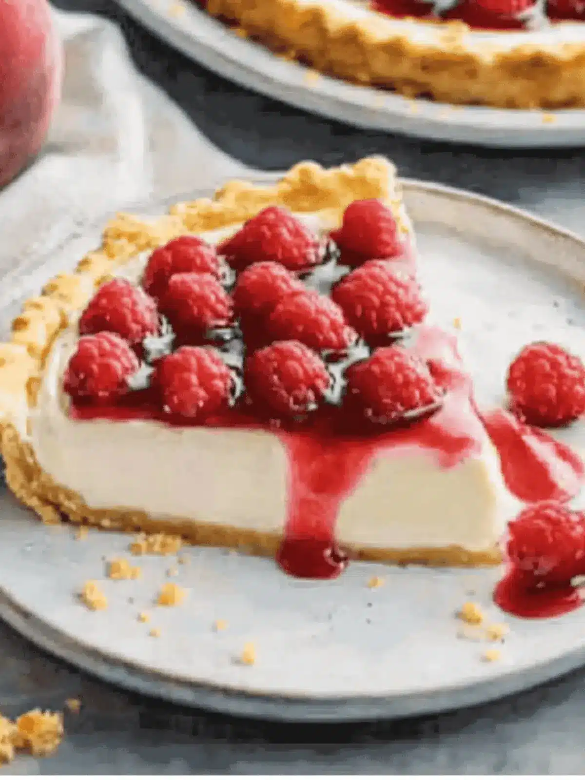Cream Cheese Peach Pie Delight – Your New Favorite Dessert!