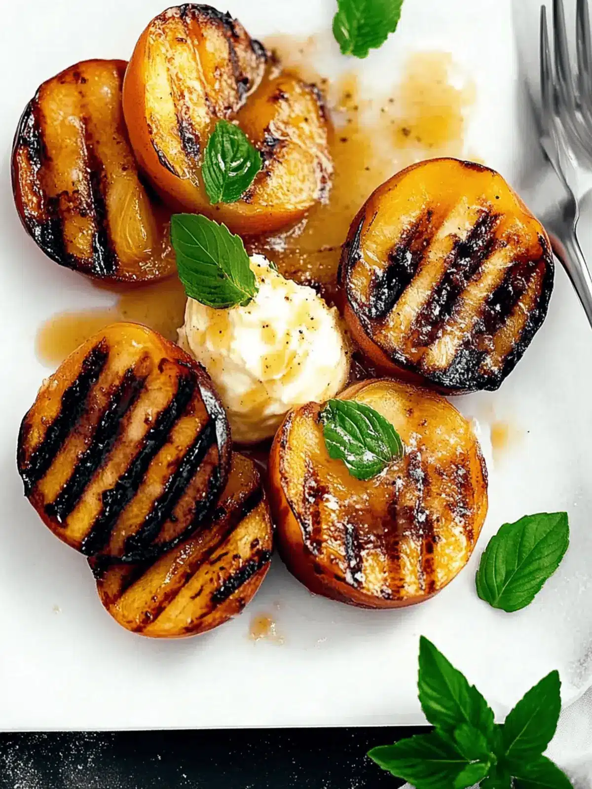 Grilled Peaches