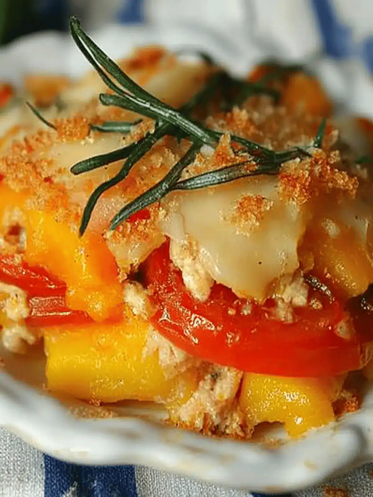 Layered Squash and Tomato Casserole