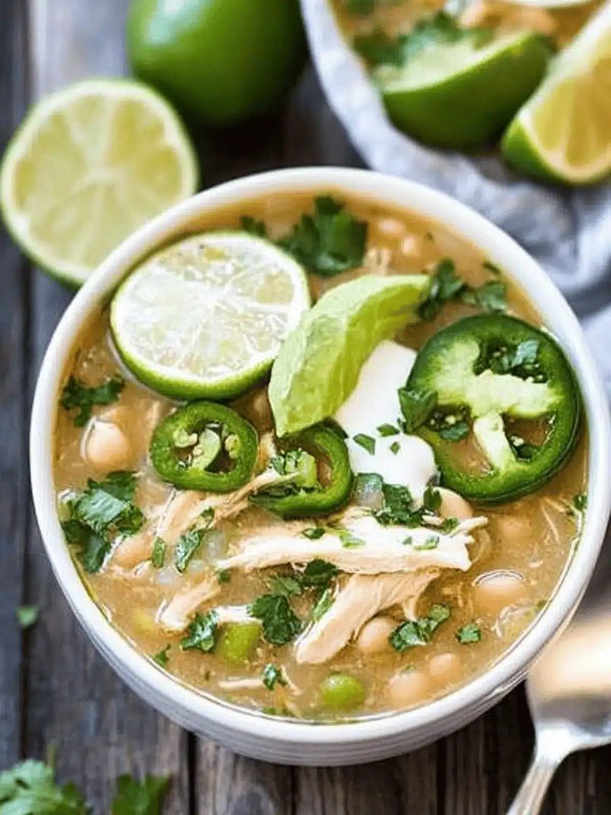 Crockpot White Chicken Chili