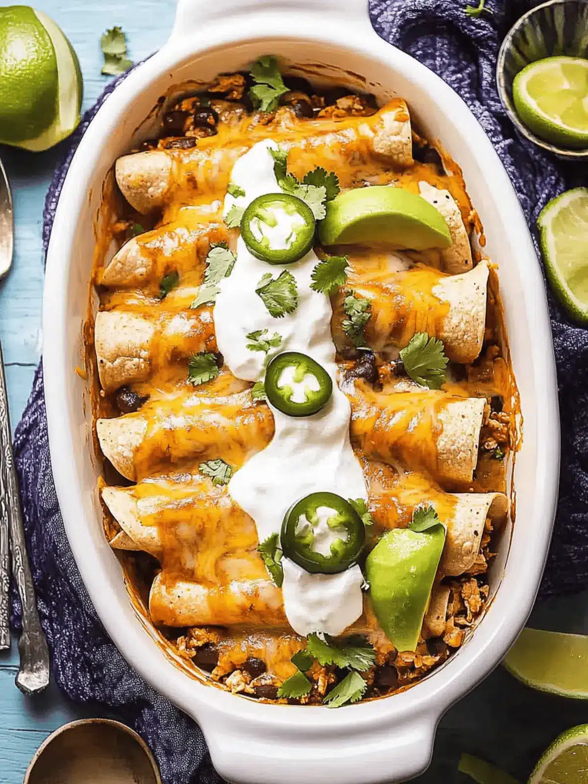 Slow Cooker Chicken Enchiladas
