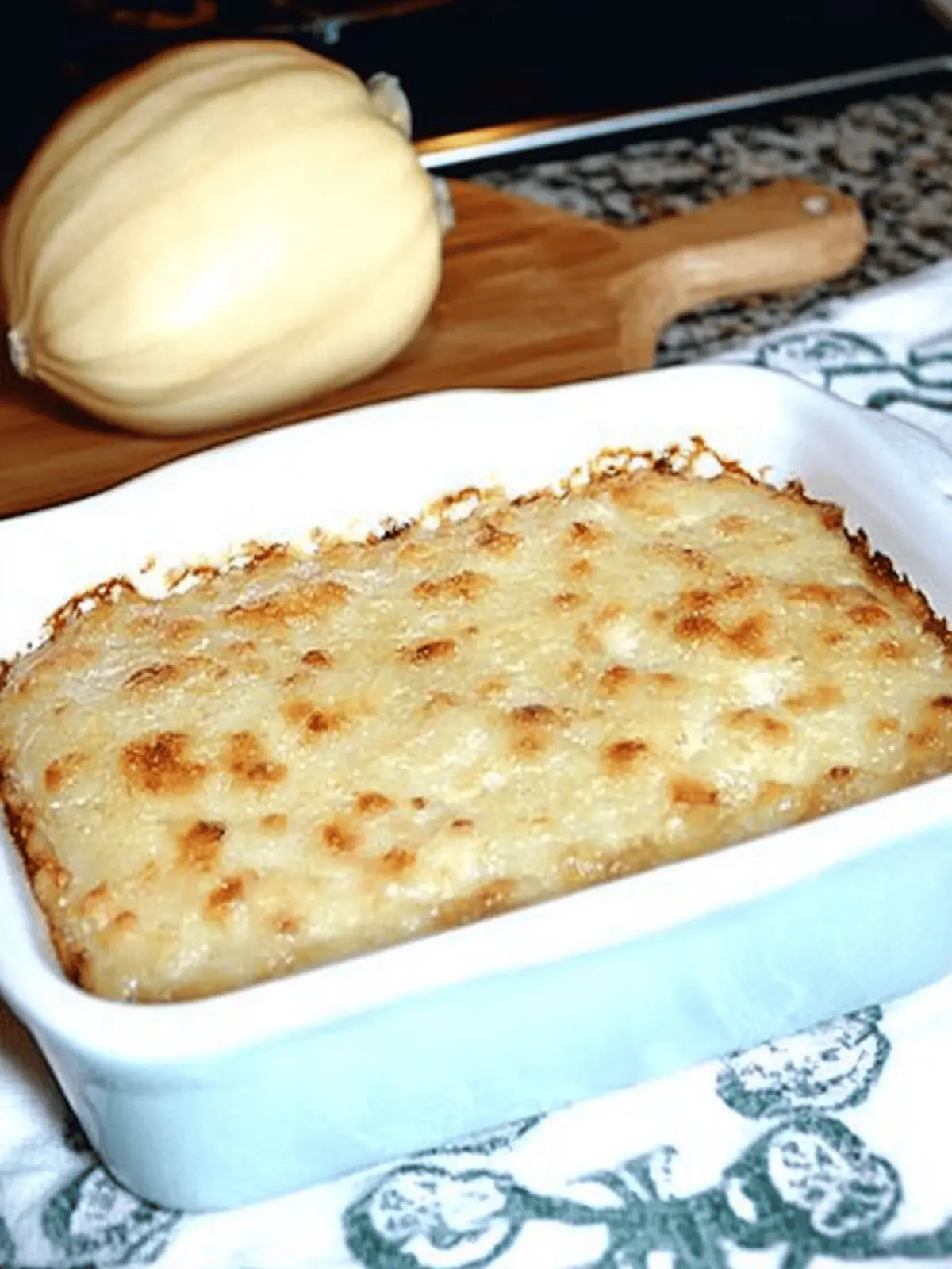 Pattypan Squash Gratin