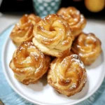Peach Pie Cruffins