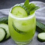 Cucumber agua fresca (agua de pepino)
