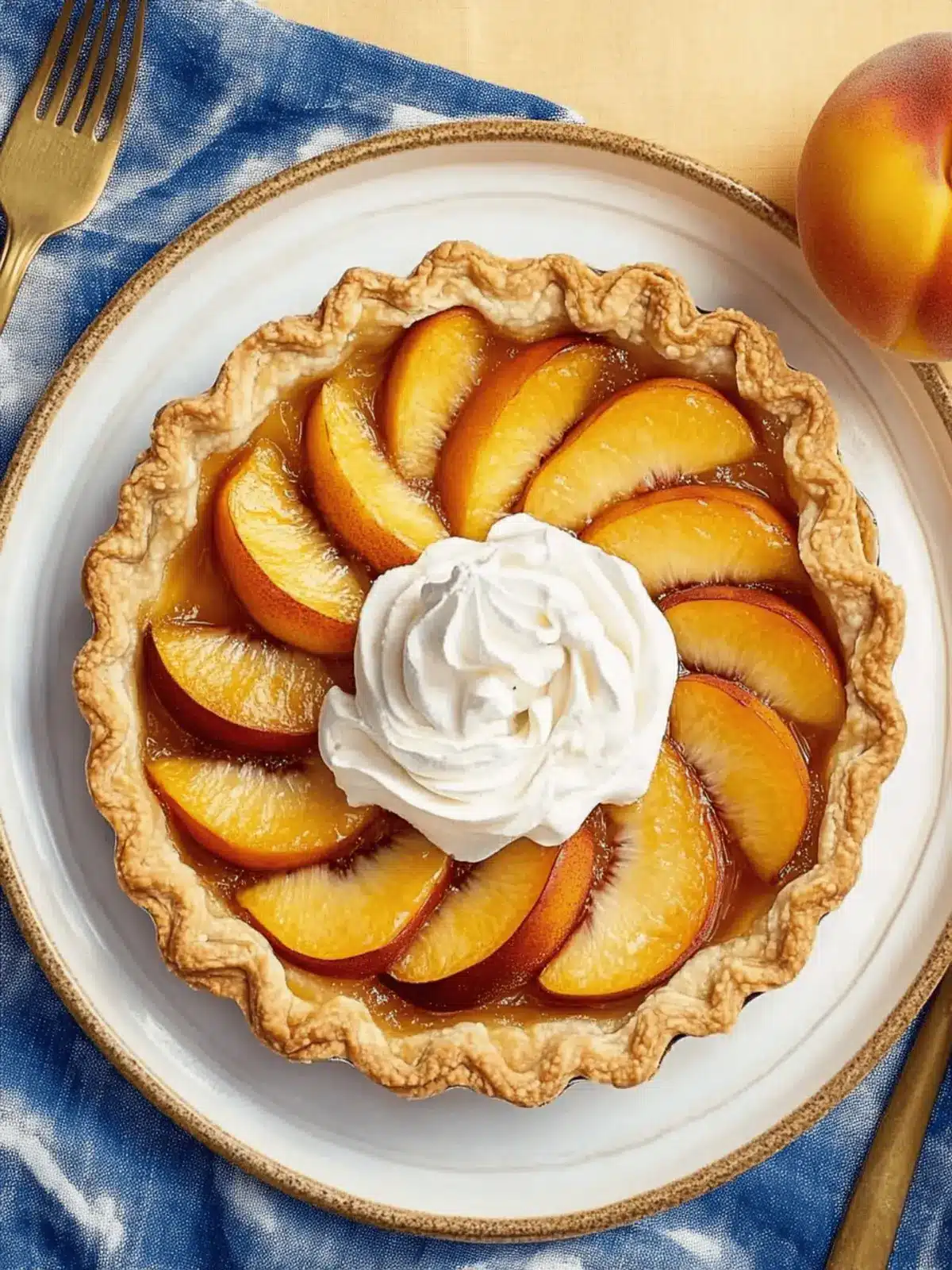 Irresistible Easy Peach Tart That Sings Summer Flavors