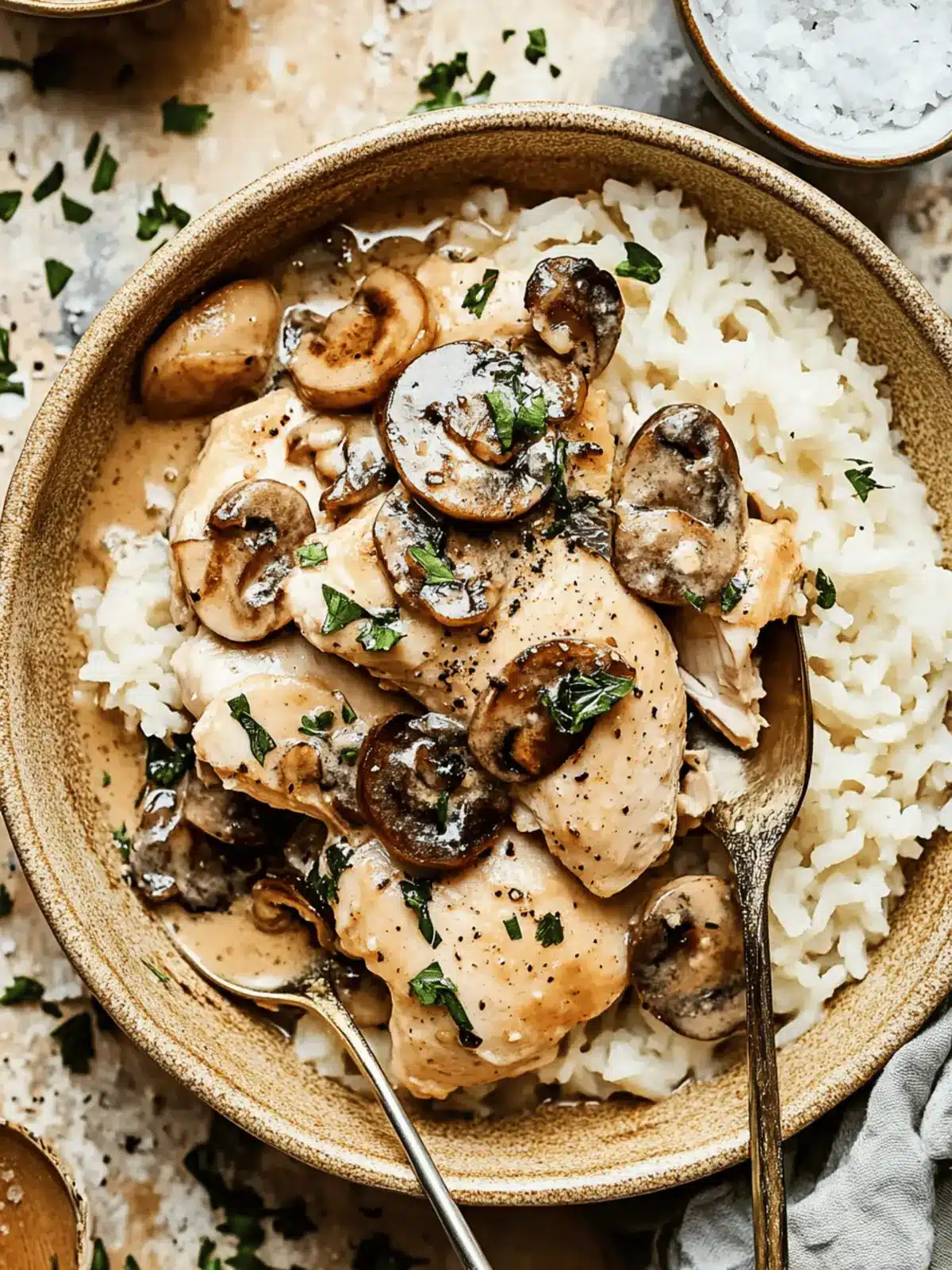 Slow Cooker Chicken Marsala