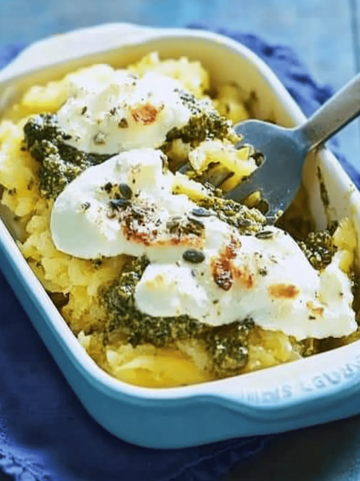 Cheesy Spaghetti Squash with Pesto: Your Low Carb Comfort Meal