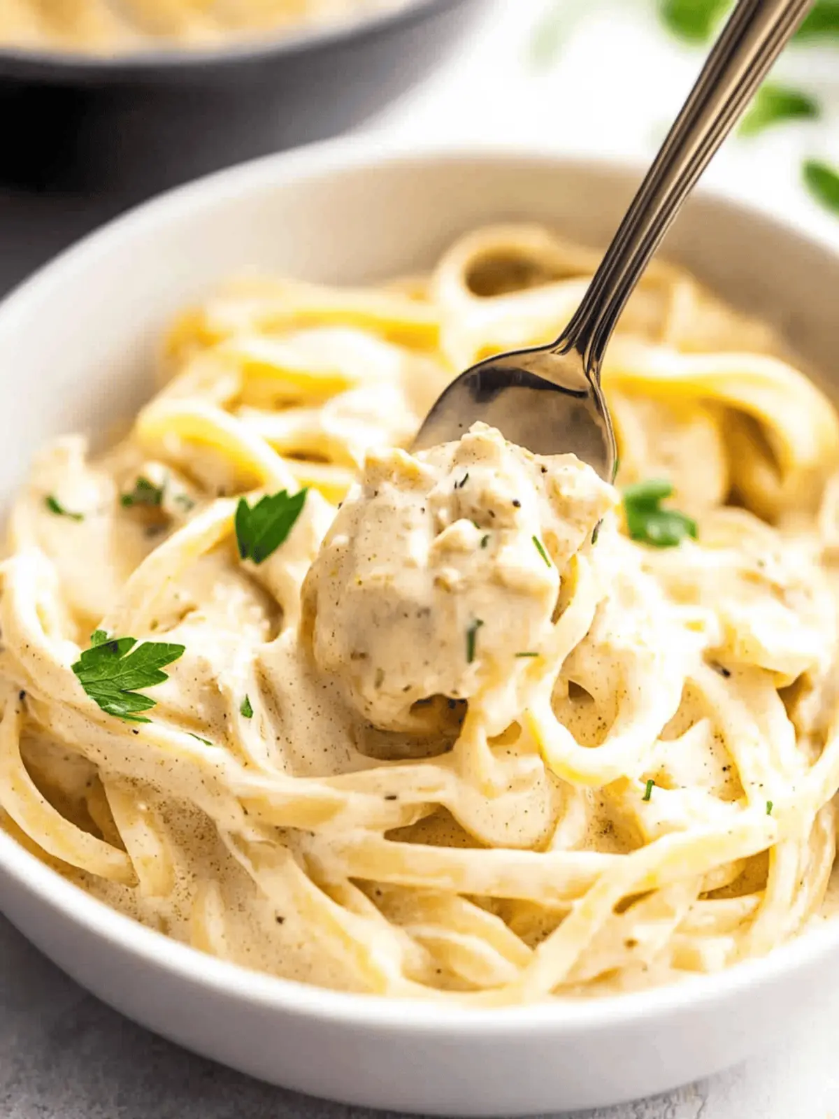 Crockpot Chicken Alfredo
