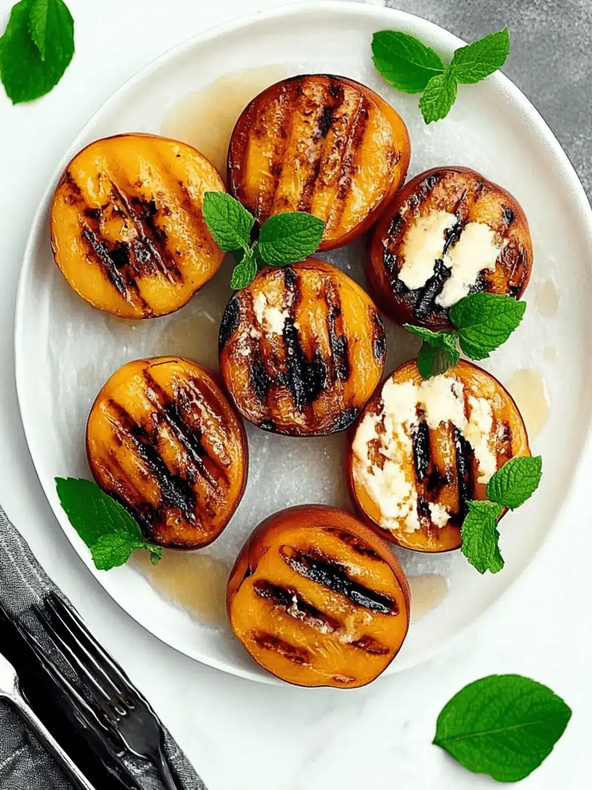 Grilled Peaches with Coconut Sugar for Sweet Summer Bliss
