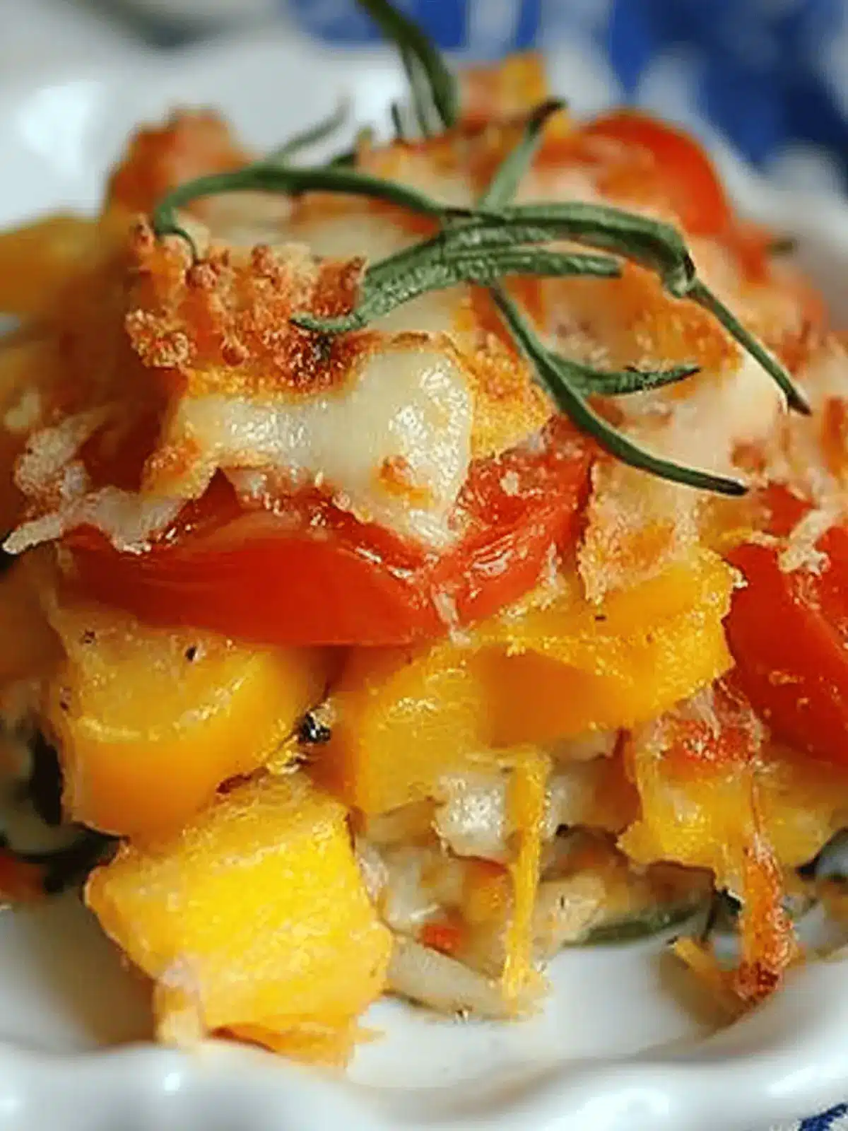 Savory Layered Squash and Tomato Casserole for Summer Feasts