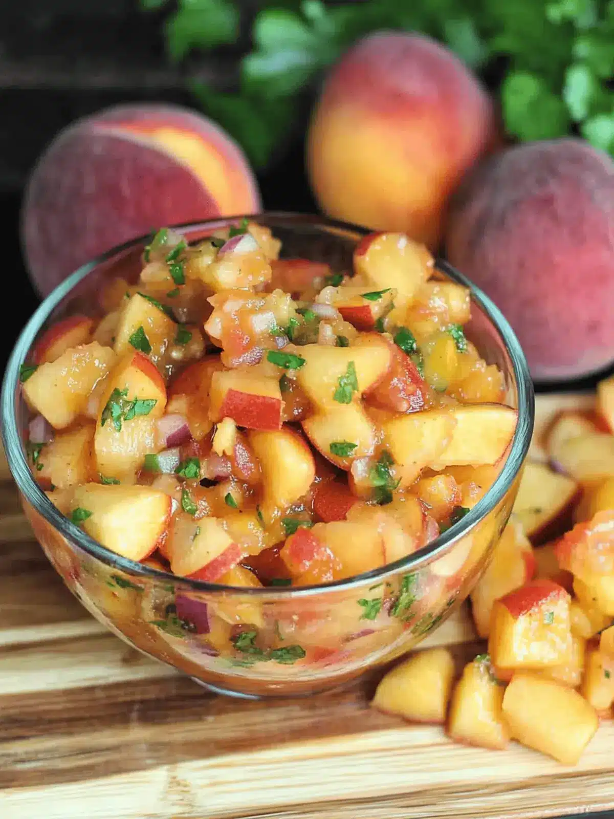 Zesty Jalapeño Peach Salsa: Sweet Meets Heat for Summer Fun