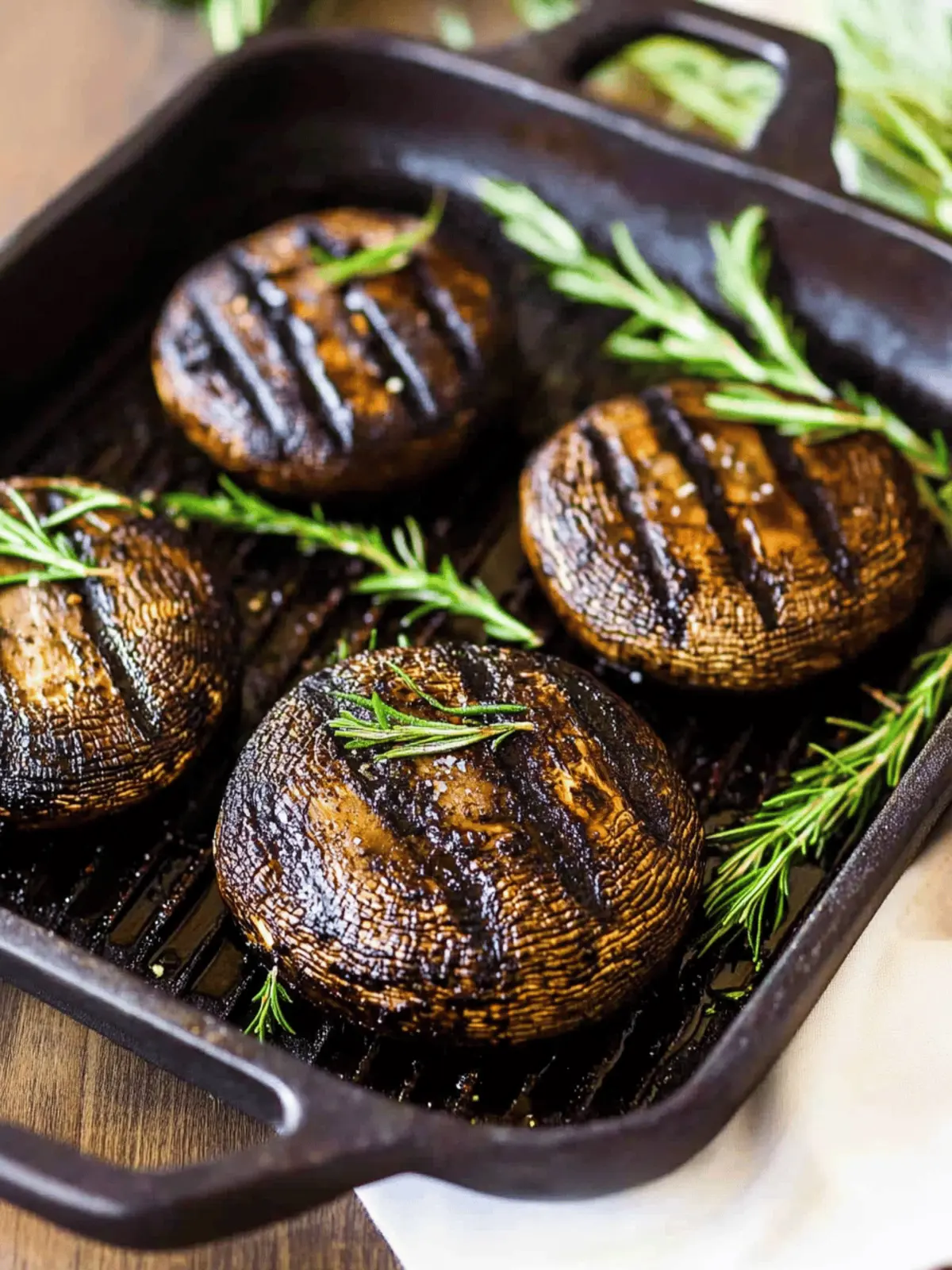 Grilled Portobello Mushrooms