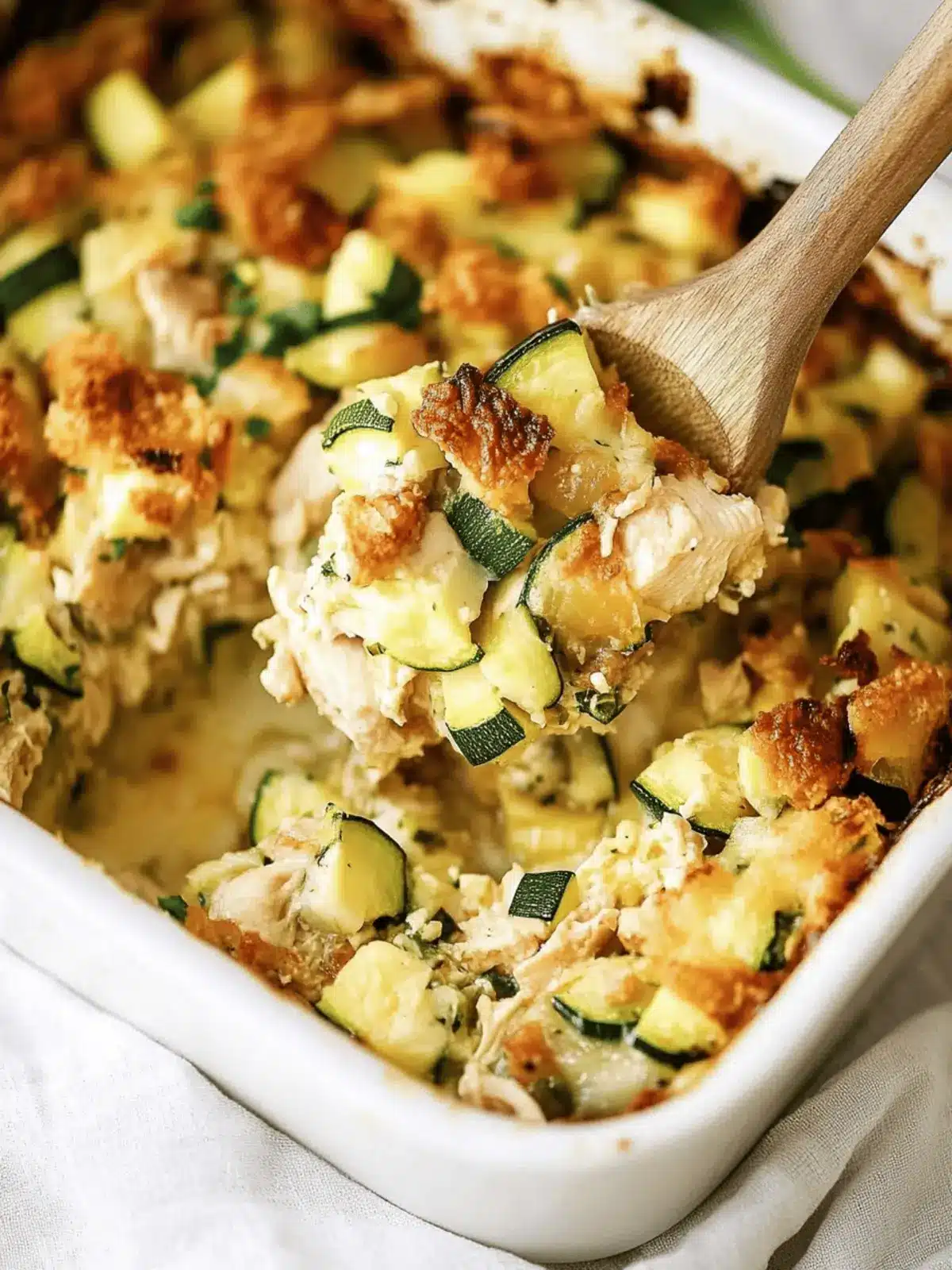 Comforting Chicken Zucchini Casserole for Busy Weeknights