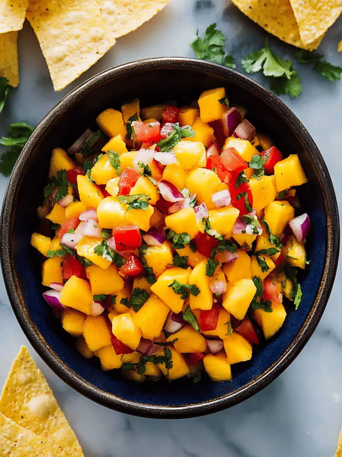 Fresh Mango Salsa Recipe - Sweet, Spicy, and So Fresh