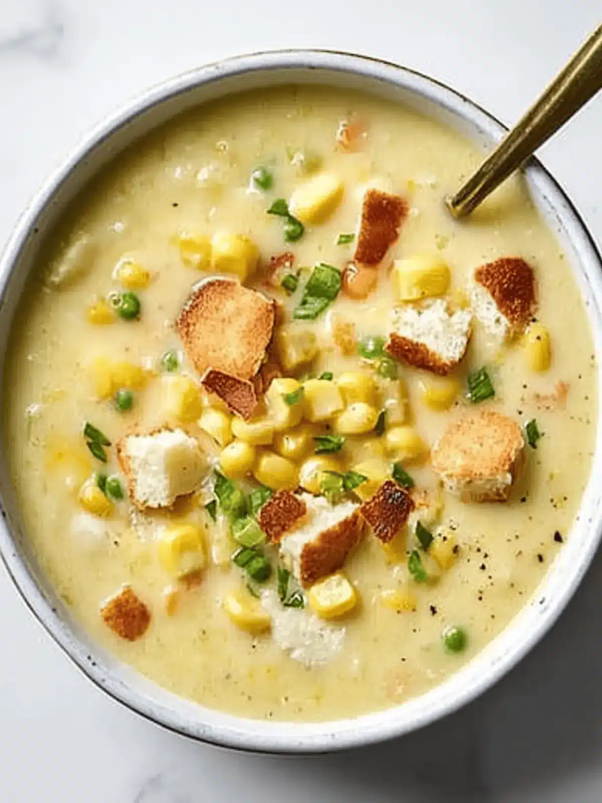 Creamy Corn Chowder with Crispy Bacon for Summer Joy