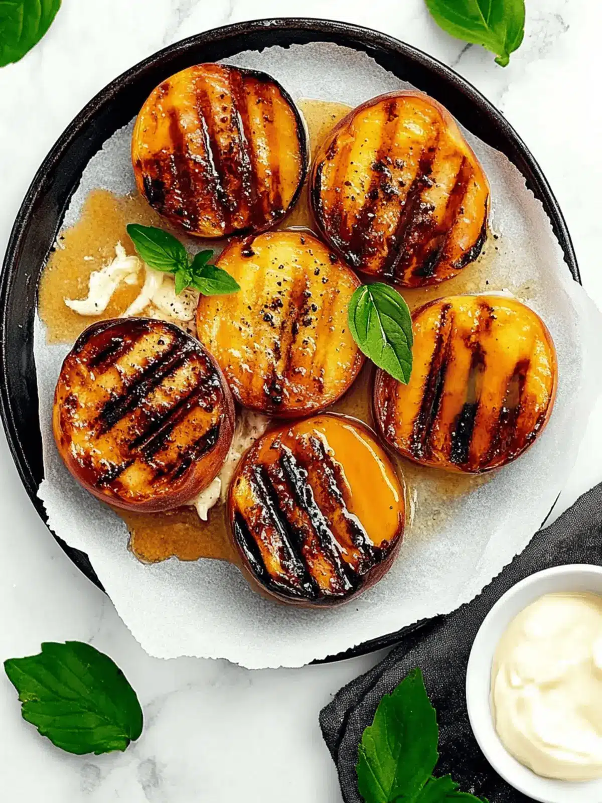Grilled Peaches with Coconut Sugar for Sweet Summer Bliss