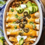 Slow Cooker Chicken Enchiladas