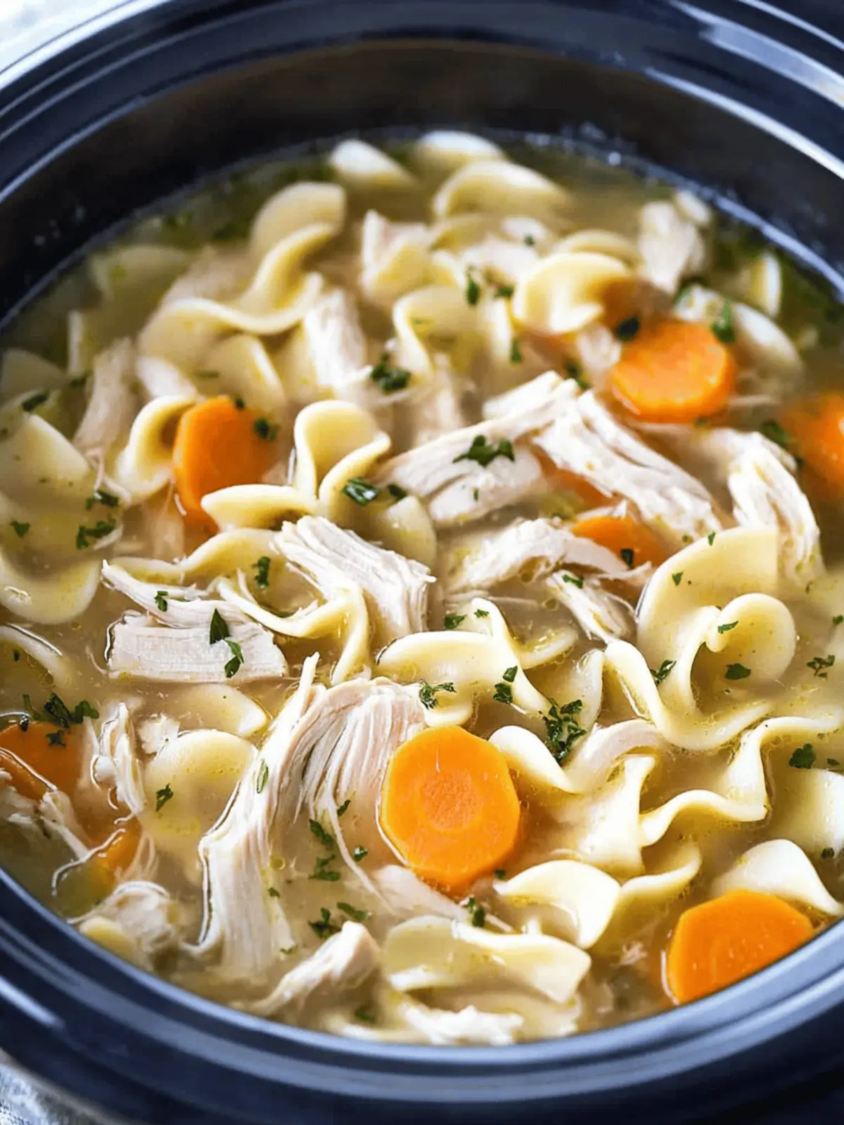 Crock-Pot Chicken Noodle Soup