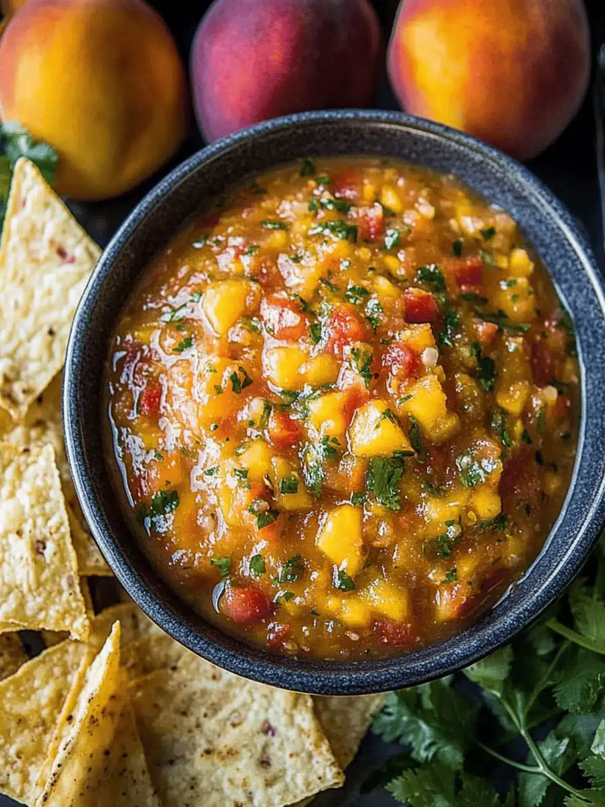 Roasted Peach Salsa: Sweet and Smoky Summer Vibes