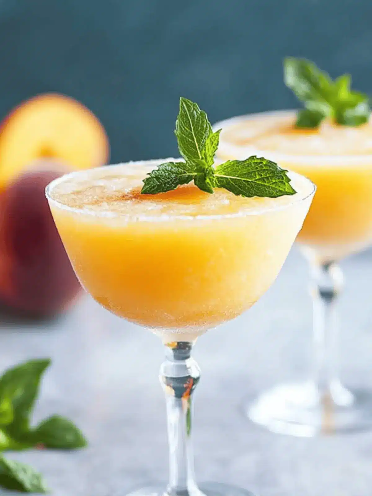 Frozen Peach Margarita