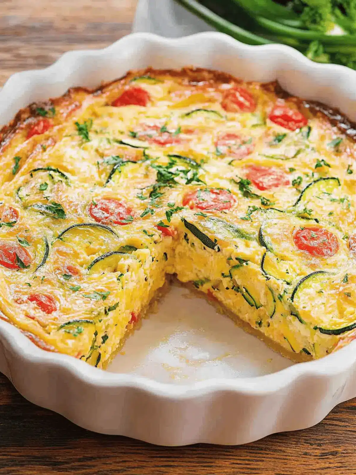 Delicious Crustless Zucchini Quiche for a Guilt-Free Meal