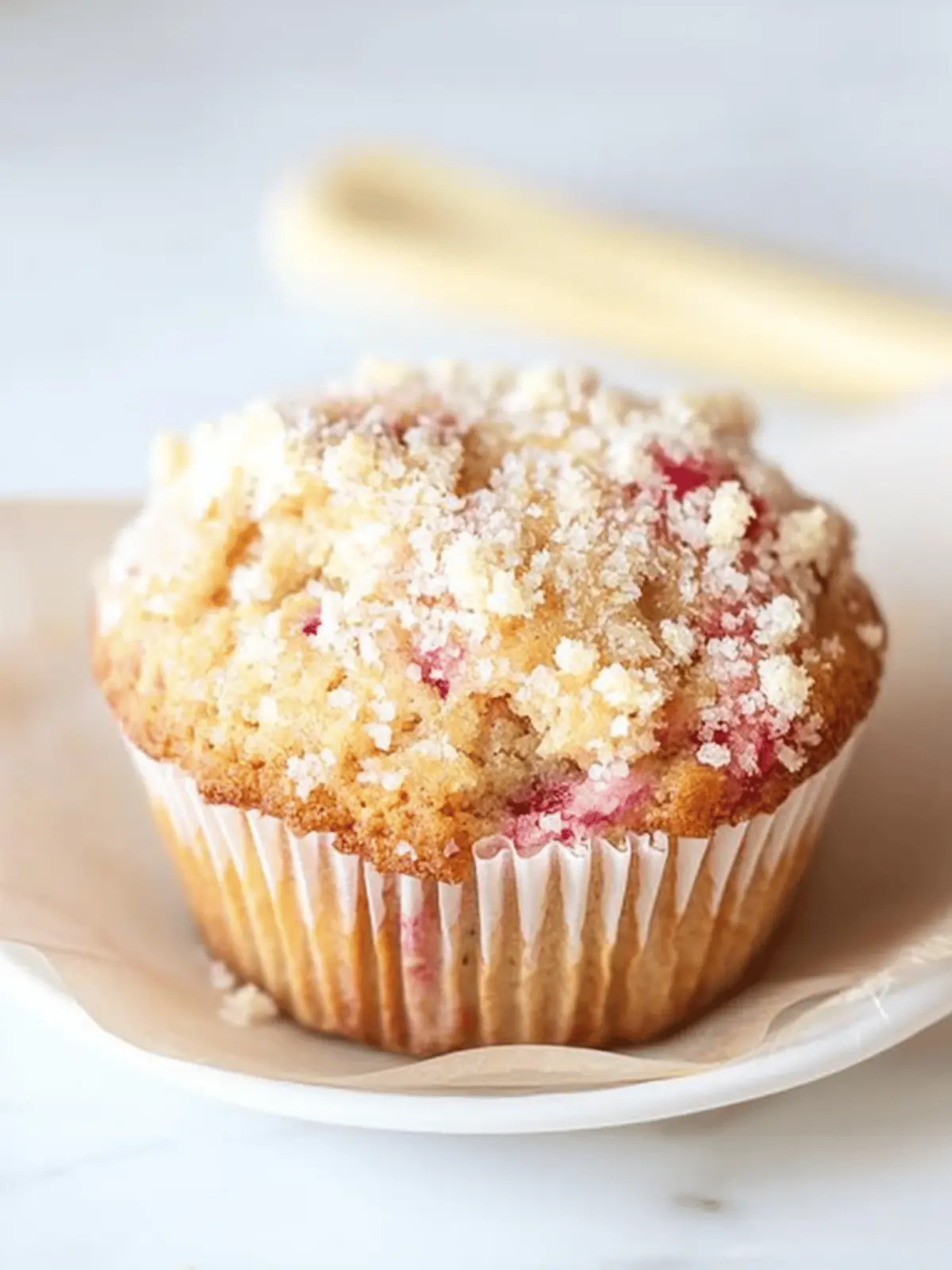 Perfect Rhubarb Muffins