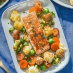 Sheet Pan Salmon and Vegetables