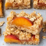 Peach Oatmeal Bars
