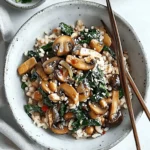 Baby Portobello Mushroom Stir Fry