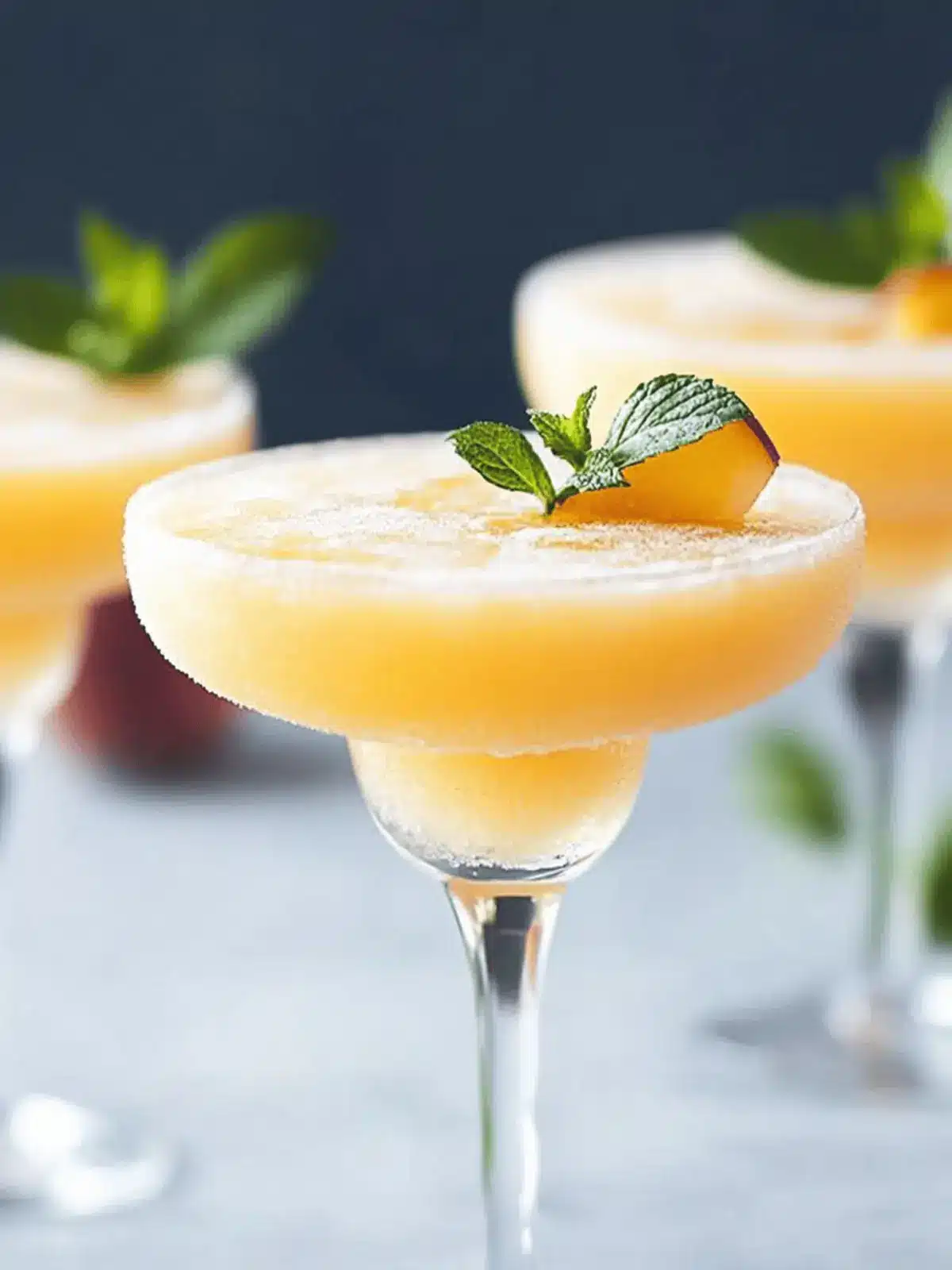 Frozen Peach Margarita