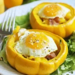 Bacon & Egg Stuffed Pattypan Squash