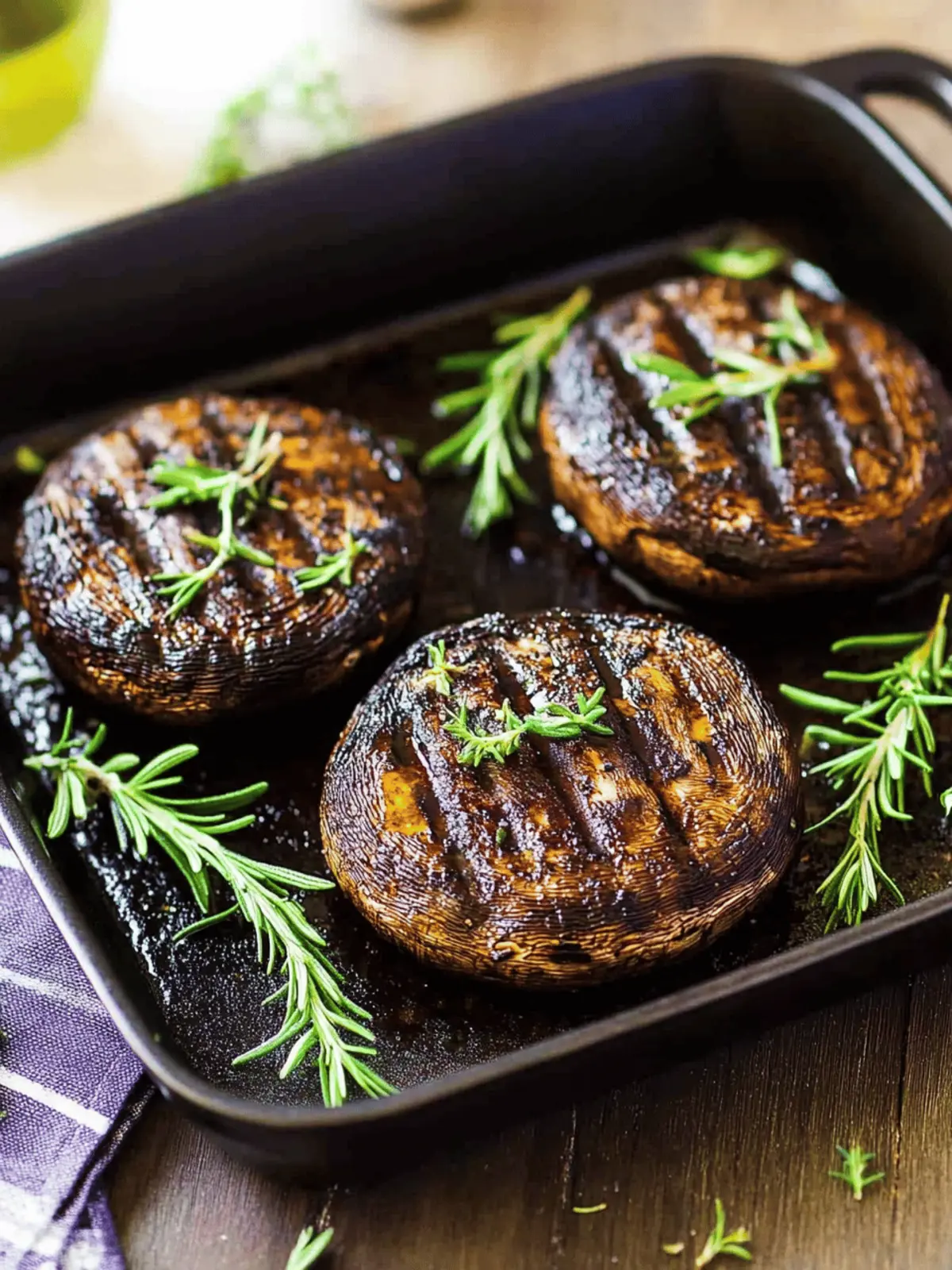 Grilled Portobello Mushrooms