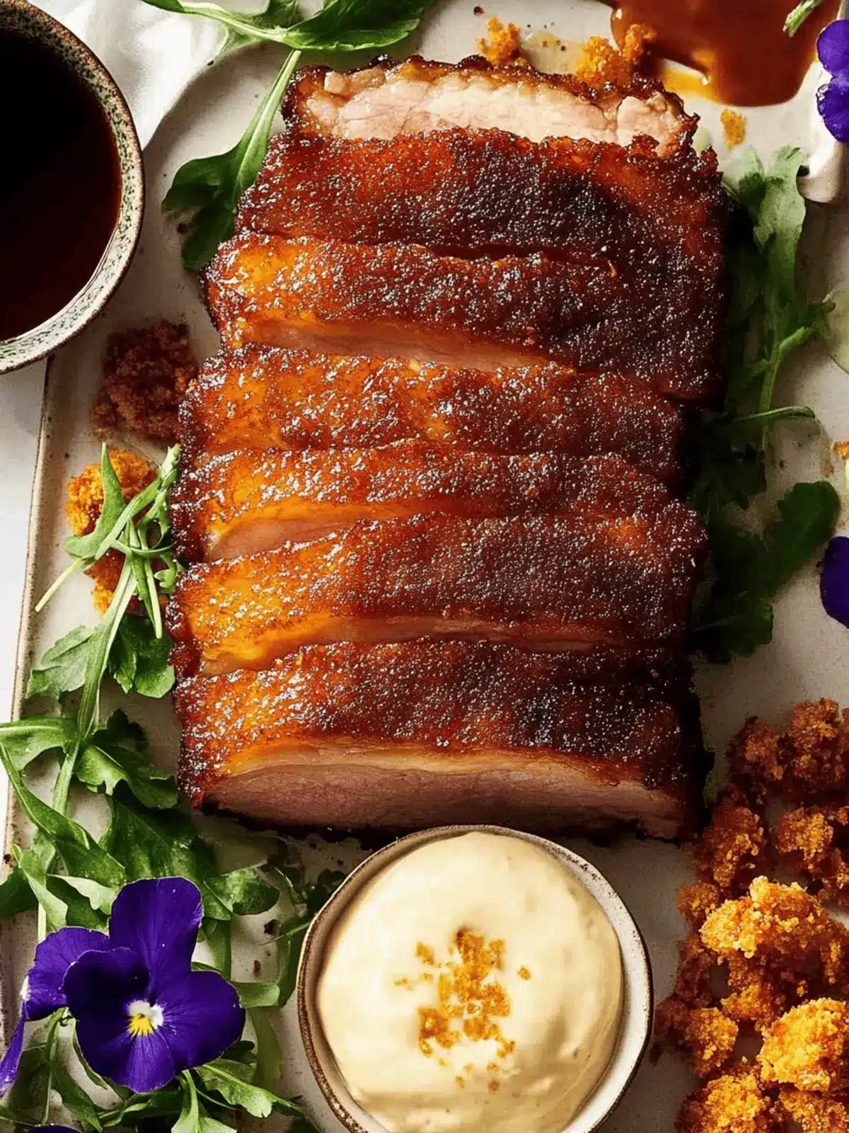 Slow-Roasted Crispy Pork Belly