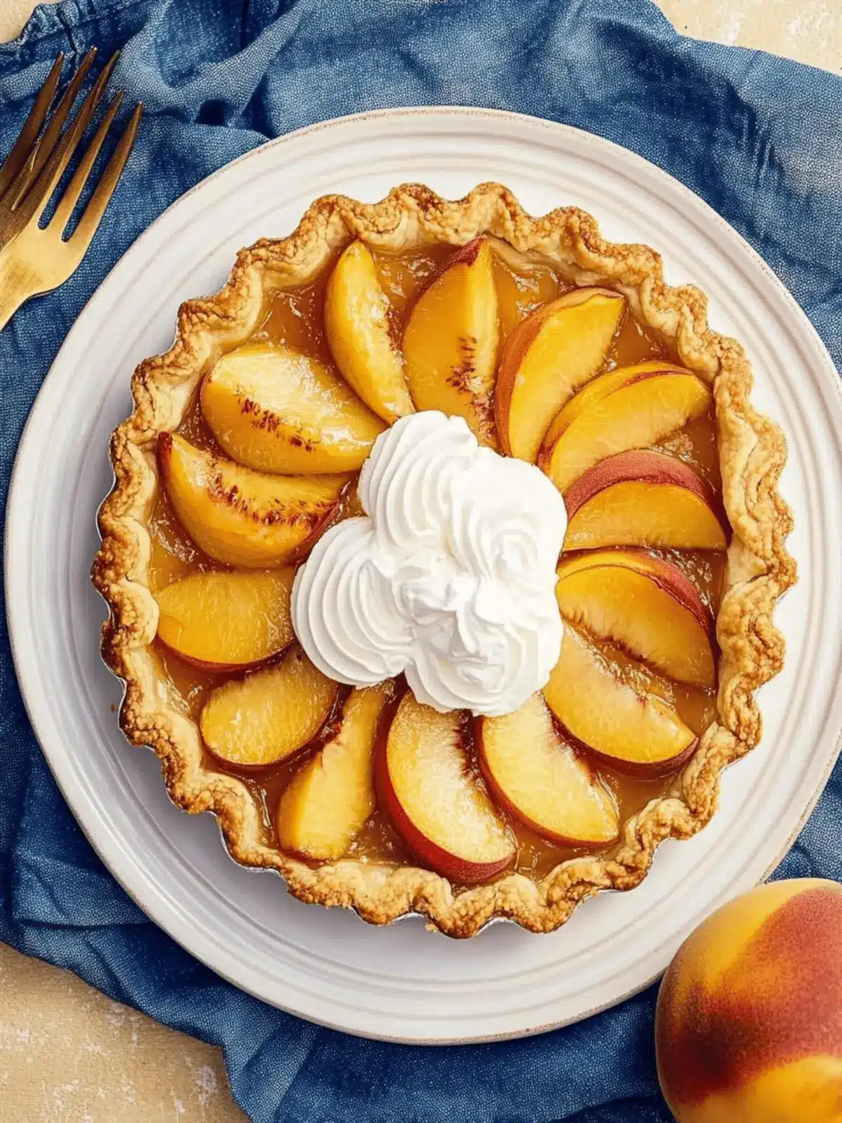 Irresistible Easy Peach Tart That Sings Summer Flavors