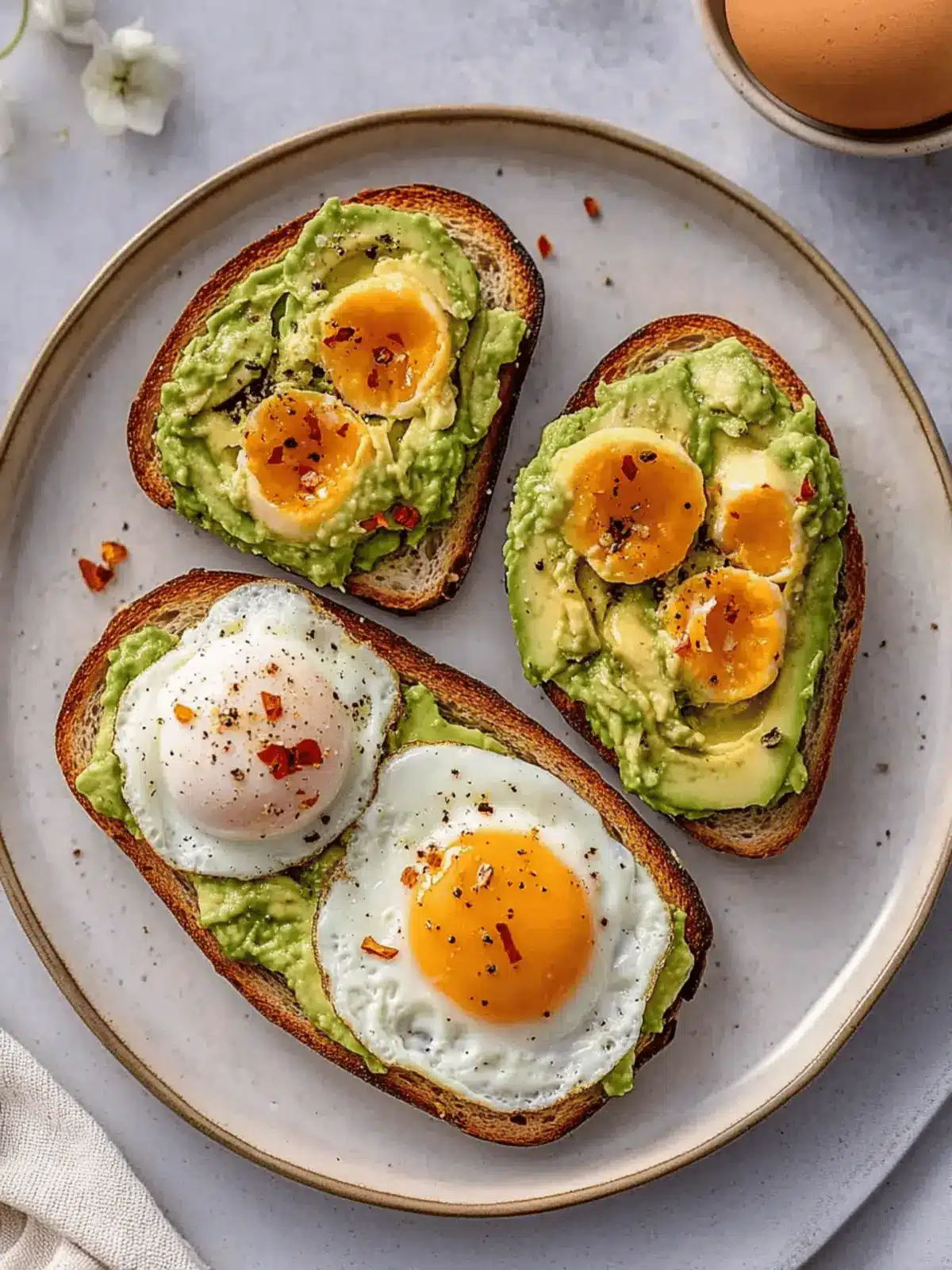 Avocado Toast with Egg