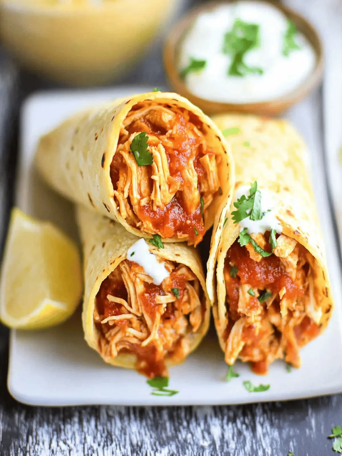 Crock Pot Chicken Tacos