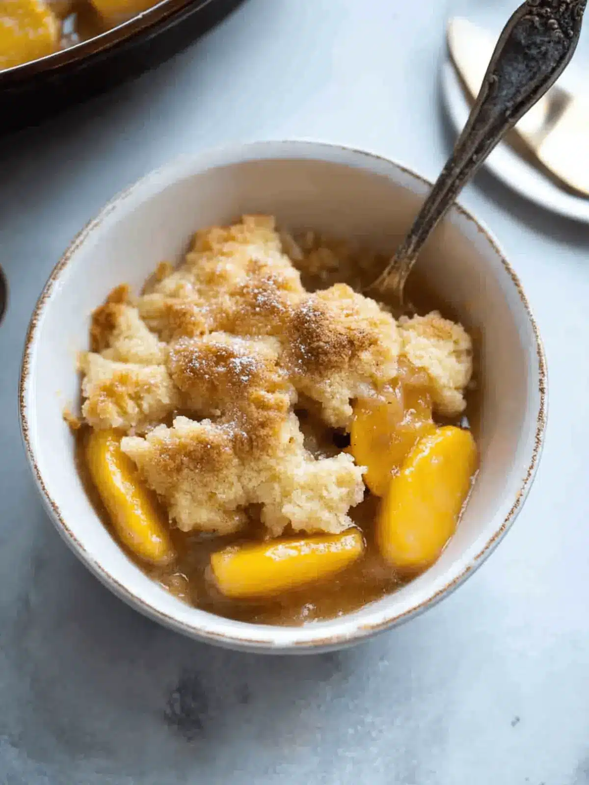 Easy Peach Cobbler Recipe for Irresistible Home Comfort