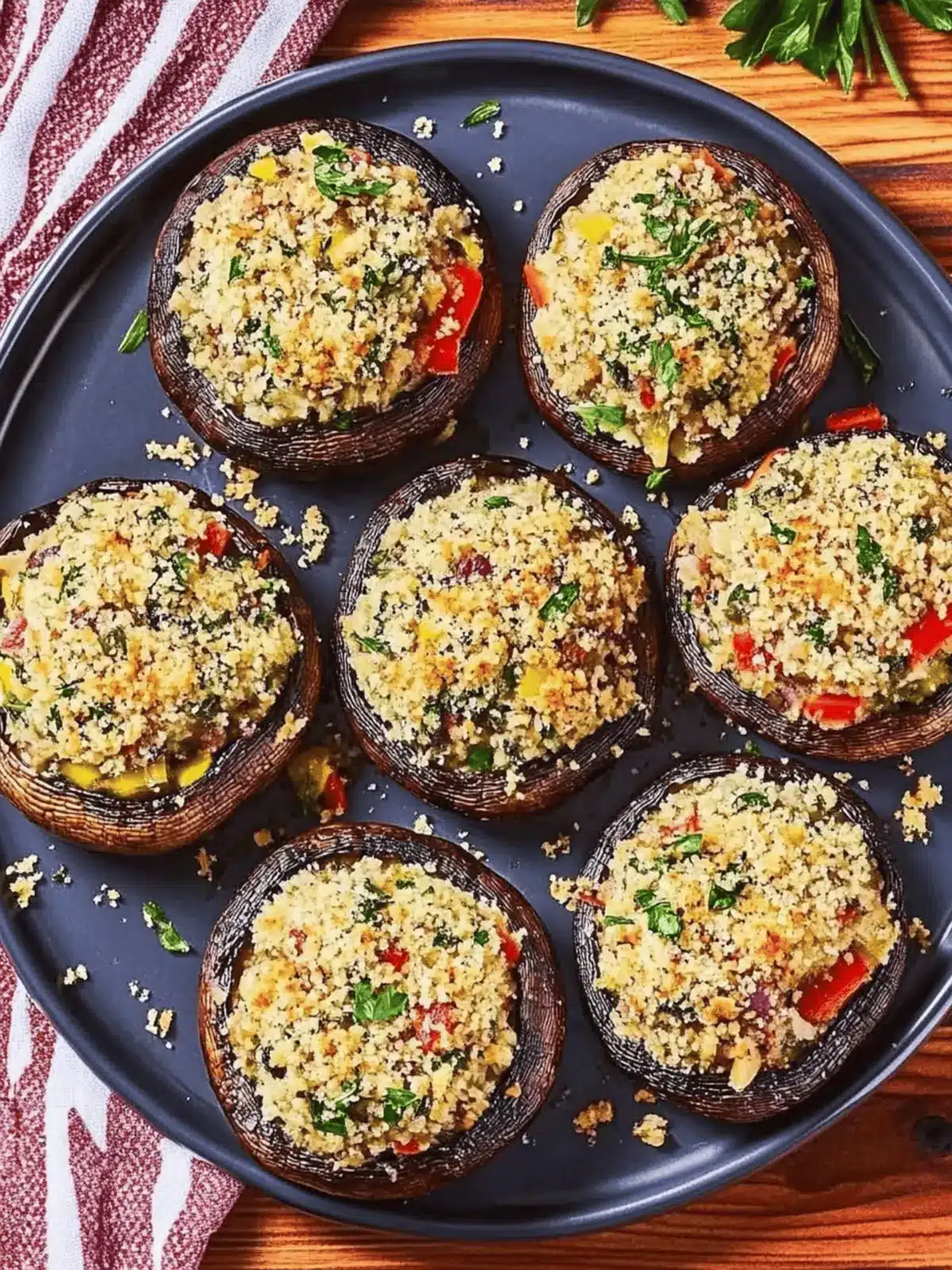 Stuffed Portobello Mushrooms