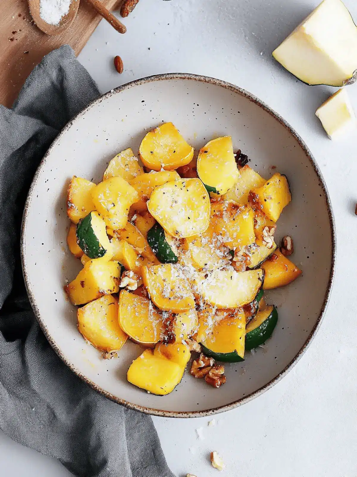 Sautéed Patty Pan Squash